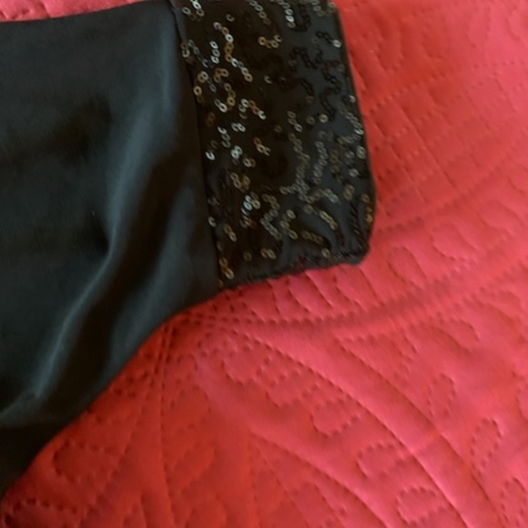 Fredricks black dress, sequins in excellent condition, small - Picture 11 of 14